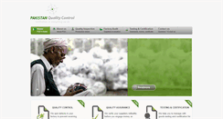 Desktop Screenshot of pakistanqualitycontrol.com